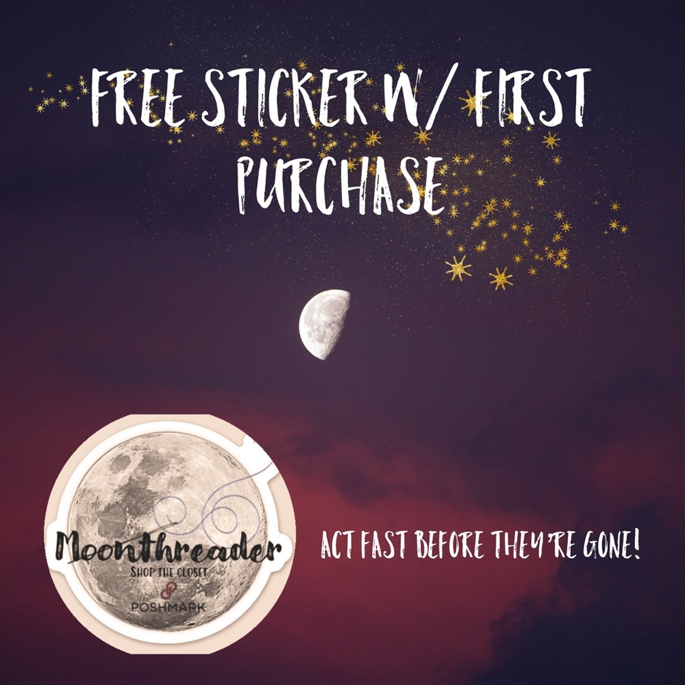 🌙 ⭐️ Free sticker w/first purchase